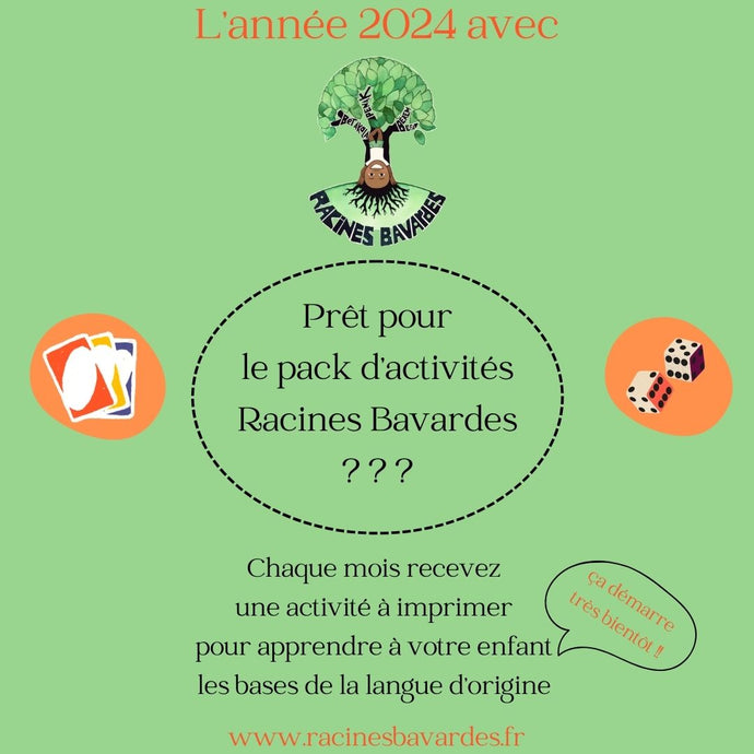 Le petit dernier de la famille Racines Bavardes !!