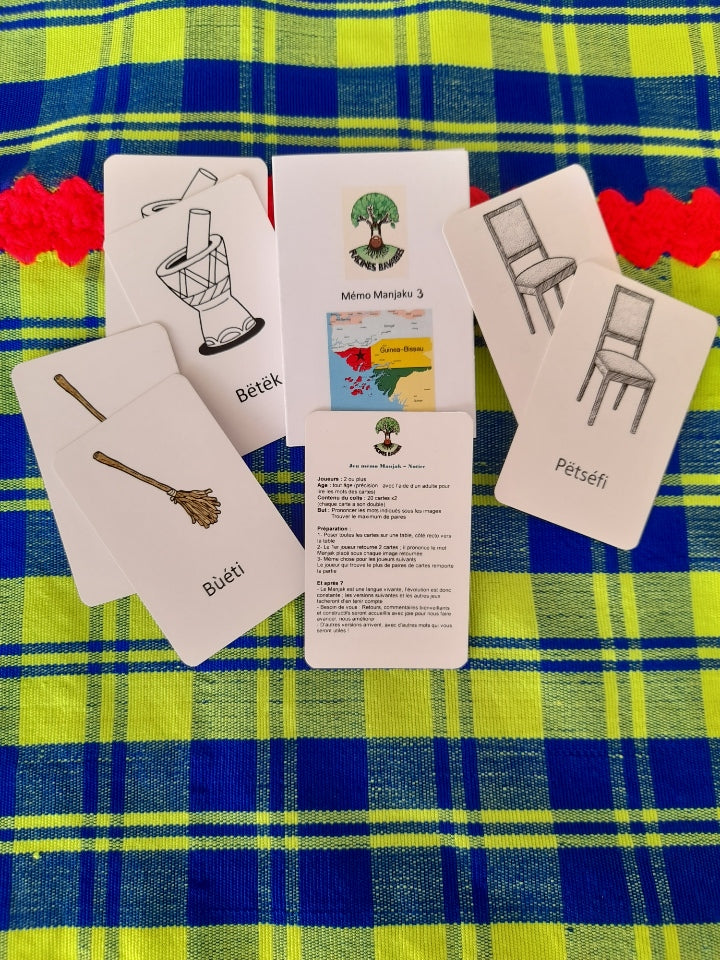 Jeu mémo Manjak 3 - Précommande